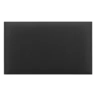 Panele ścienne i boazeria - Panel Ścienny Tapicerowany 3D Prostokąt 60X40 Cm Grafitowy S02 Ekoskóra - miniaturka - grafika 1