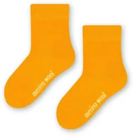Skarpetki dla dzieci - Skarpetki z wełny merino art. 130 GD008 żółty - miniaturka - grafika 1