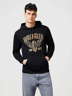 Wrangler Bluza "Americana" w kolorze granatowym - Bluzy męskie - miniaturka - grafika 1