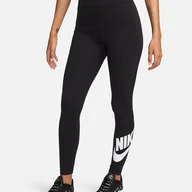 Legginsy - Damskie Legginsy NIKE W NSW NK CLSC GX HR TIGHT FTRA DV7791-010 – Czarny - miniaturka - grafika 1