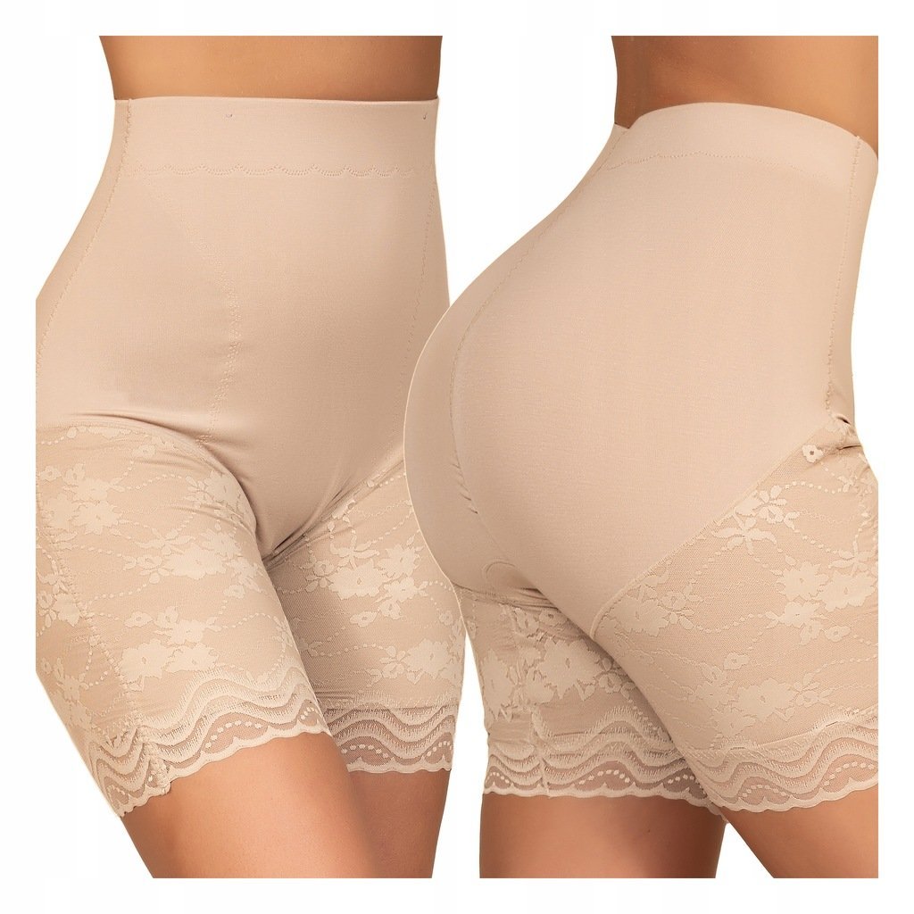 Szorty Z WISKOZY modelujące WYSZCZUPLAJĄCE spodenki przeciw OTARCIOM