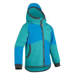Kurtka softshellowa dziecięca z polarem Street, Turquoise, St. Emerald - Odzież trekkingowa damska - miniaturka - grafika 1