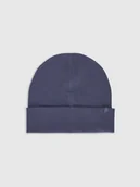 Czapki dla dzieci - 4F Czapka beanie dziecięca - niebieska Uniwersalny - miniaturka - grafika 1