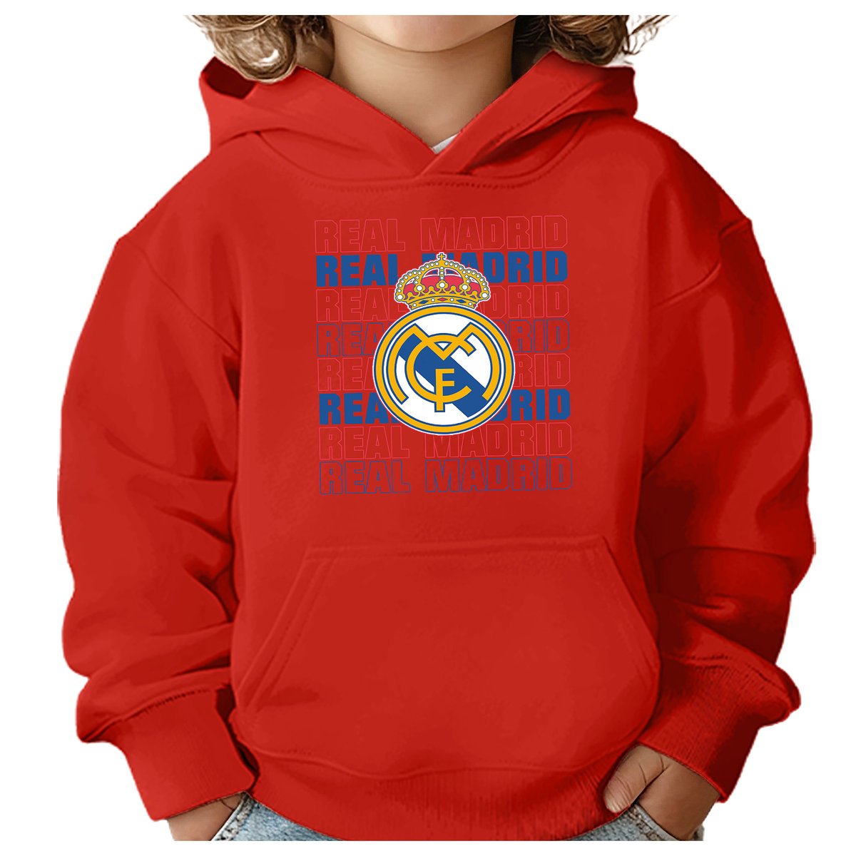 BLUZA DZIECIĘCA REAL MADRYT KLUB PIŁKARSKI 104 DLA DZIEWCZYNKI CHŁOPCA