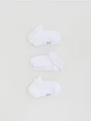 Komplety dla niemowląt - Reserved - Bawełniane skarpetki z falbanką 3 pack - biały - miniaturka - grafika 1