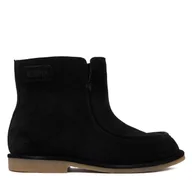 Botki damskie - Botki Bronx 47645-OC Czarny - miniaturka - grafika 1