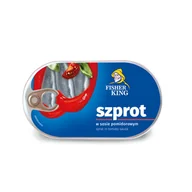 Konserwy i dania rybne - Fisherking SZPROT W SOSIE POMIDOROWYM 170G zakupy dla domu i biura! 43463249 - miniaturka - grafika 1