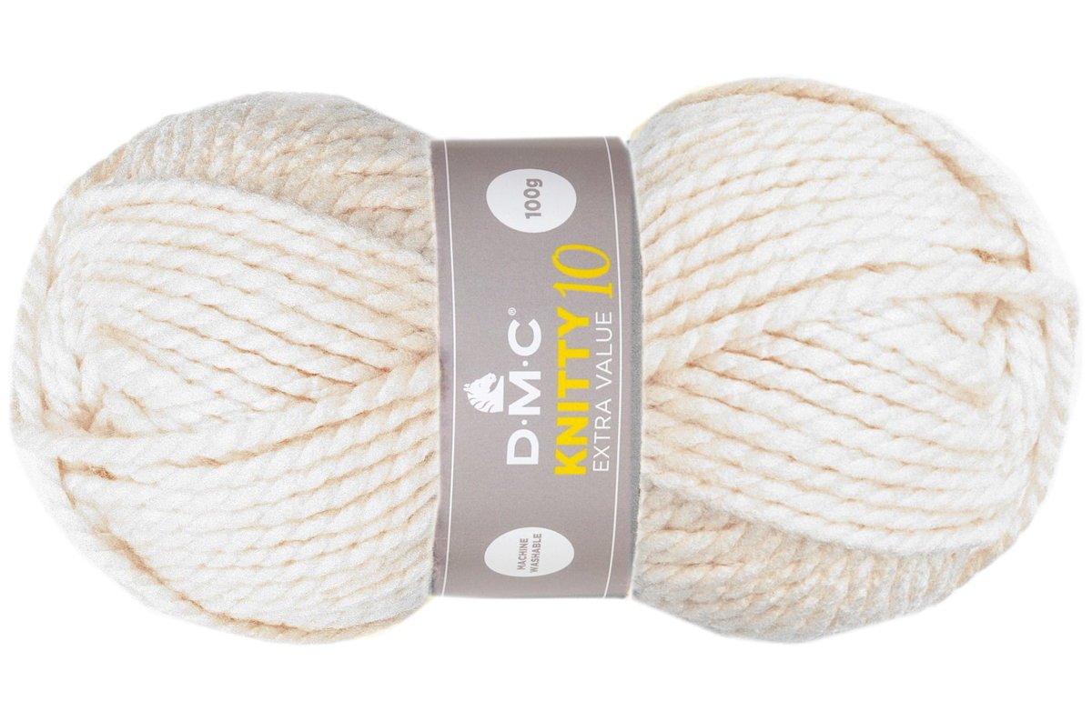 WŁÓCZKA DMC KNITTY 10 kol. KOL. 812 / JASNY EKRI