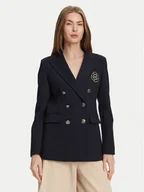 Marynarki i żakiety damskie - Marella Marynarka Baiocco 2513911024 Granatowy Slim Fit - miniaturka - grafika 1