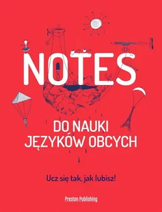Preston Publishing Notes do nauki języków obcych (czerwony) - Pozostałe książki - miniaturka - grafika 2