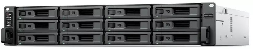 Serwer Synology Synology RS2423RP+II RackStation 4C/Ryzen V1780B/3,35-3,6GHz/8GBRAM/12xSATA/2xUSB3.2/1xminiSAS/2xGbE/1x10GbE/1xPCIe/RP