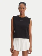 Koszulki i topy damskie - Reebok Top Erica RK25499CCW Czarny Relaxed Fit - miniaturka - grafika 1