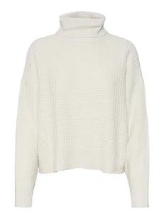 Vero Moda Golf w kolorze białym - Swetry damskie - miniaturka - grafika 1