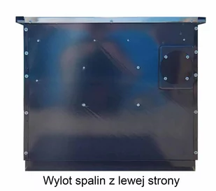 Kuchnia węglowa, angielka z piekarnikiem 7kW na drewno i węgiel, bez płaszcza wodnego (wylot spalin: lewy, kolor: brązowy) + Nóżki zestaw do 4 szt do kuchni 50080391 - Kuchnie węglowe - miniaturka - grafika 8