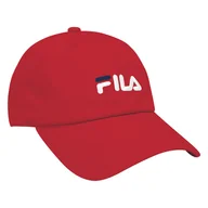 Czapki damskie - Czapka z daszkiem FILA BANGIL FCU0070-30002 – Czerwony - miniaturka - grafika 1