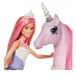 Lalka Mattel GWM78 Barbie Jednorożec Magia Świateł - Lalki dla dziewczynek - miniaturka - grafika 4