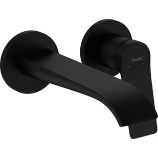 Hansgrohe 75050670 Vivenis Jednouchwytowa bateria umywalkowa $881cienna do monta$882u podtynkowego z wylewk$883 19,5 cm czarny matowy - Baterie umywalkowe - miniaturka - grafika 1