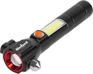 Latarki - Akumulatorowa latarka wielofunkcyjna REBEL (zoom, nożyk, młotek do szyby) - miniaturka - grafika 1