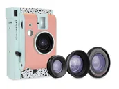 Aparaty natychmiastowe - Aparat do fotografii natychmiastowej LOMOGRAPHY Lomo Instant Mini Milano + 3 obiektywy - miniaturka - grafika 1