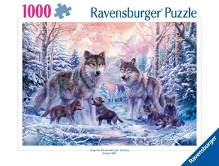 Puzzle 1000 Śnieżne wilki - Puzzle - miniaturka - grafika 1