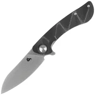 Noże - Nóż składany BlackFox Dripper Black Micarta, Stonewashed VG-10 (BF-771 MB) - miniaturka - grafika 1