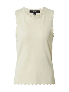 Vero Moda VMFELICITY SL BLOUSE GA BOO top, beżowy (beżowy), XL, beżowy (czarny), XL - Koszulki i topy damskie - miniaturka - grafika 1