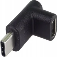Kable komputerowe i do monitorów - PremiumCord PremiumCord Adaptér USB-C na USB-C, zahnutý 90° - miniaturka - grafika 1