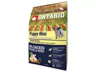 Sucha karma dla psów - Ontario Puppy Mini Chicken & Potatoes 2,25 kg - miniaturka - grafika 1