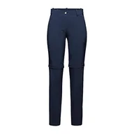 Spodnie damskie - Mammut Mammut Damskie spodnie trekkingowe Runbold Zip Off niebieski niebieski 3XL 1022-00511 - miniaturka - grafika 1