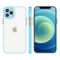 Etui i futerały do telefonów - Milky Case silikonowe elastyczne półprzezroczyste etui do Samsung Galaxy A52s 5G / A52 5G / A52 4G granatowy - miniaturka - grafika 1