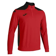 Bluzy męskie - Joma Męska bluza z kapturem Championship Vi Czerwony Czerwony Czarny Talla Normal 101952601 - miniaturka - grafika 1