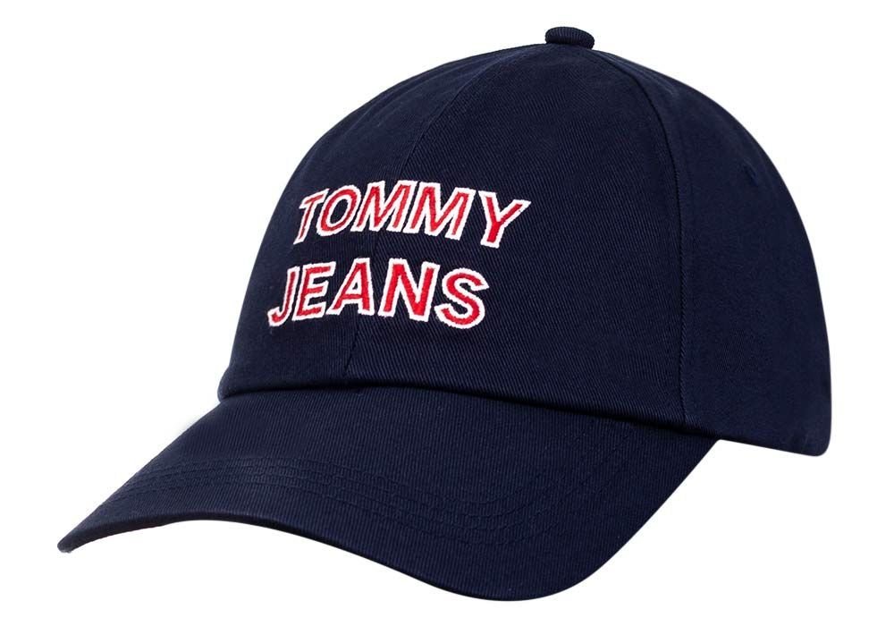 TOMMY HILFIGER CZAPKA Z DASZKIEM TJW GRAPHIC CAP NAVY AW0AW10191 C87 - Rozmiar: UNI