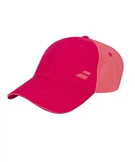 Czapki męskie - Babolat Babolat Czapka unisex Basic Logo Cap czerwony, różowy Rozmiar uniwersalny 5UA1221 - grafika 1