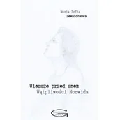 Poezja - Adam Marszałek Wiersze przed snem Wątpliwości Norwida - miniaturka - grafika 1