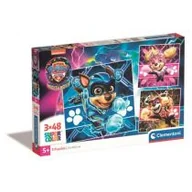 Puzzle - Puzzle 3x48 el. Super Kolor Psi Patrol Clementoni - miniaturka - grafika 1
