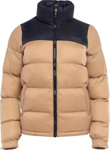 Damska kurtka zimowa pikowana puchowa Hi-tec Lady Fowella natural/black rozmiar S - Kurtki i kamizelki sportowe damskie - miniaturka - grafika 1