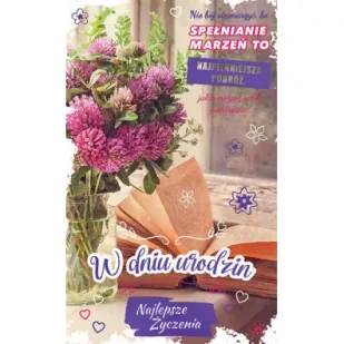 Armin Style Karnet Urodziny - Kartki okolicznościowe i zaproszenia - miniaturka - grafika 1