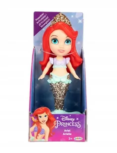 Disney Princess Mini Doll Laleczka Arielka Mała Syrenka 7,5 cm - Lalki dla dziewczynek - miniaturka - grafika 1