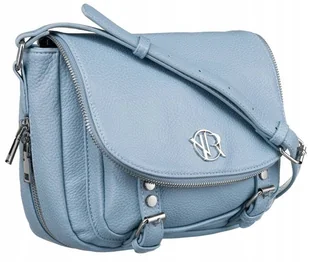 Listonoszka damska Rovicky R-TOR-ALE-2 błękitna - ROVICKY - Torebki damskie - miniaturka - grafika 1