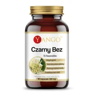 Suplementy naturalne - YANGO Yango Czarny Bez 90 k antyoksydant YA183 - miniaturka - grafika 1
