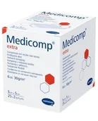 Apteczki i materiały opatrunkowe - Hartmann Medicomp Extra kompresy z włókniny jałowe 5 cm x 5 cm 25 x 2 sztuki - miniaturka - grafika 1