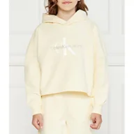 Bluzy dla dziewczynek - CALVIN KLEIN JEANS Bluza | Relaxed fit - miniaturka - grafika 1