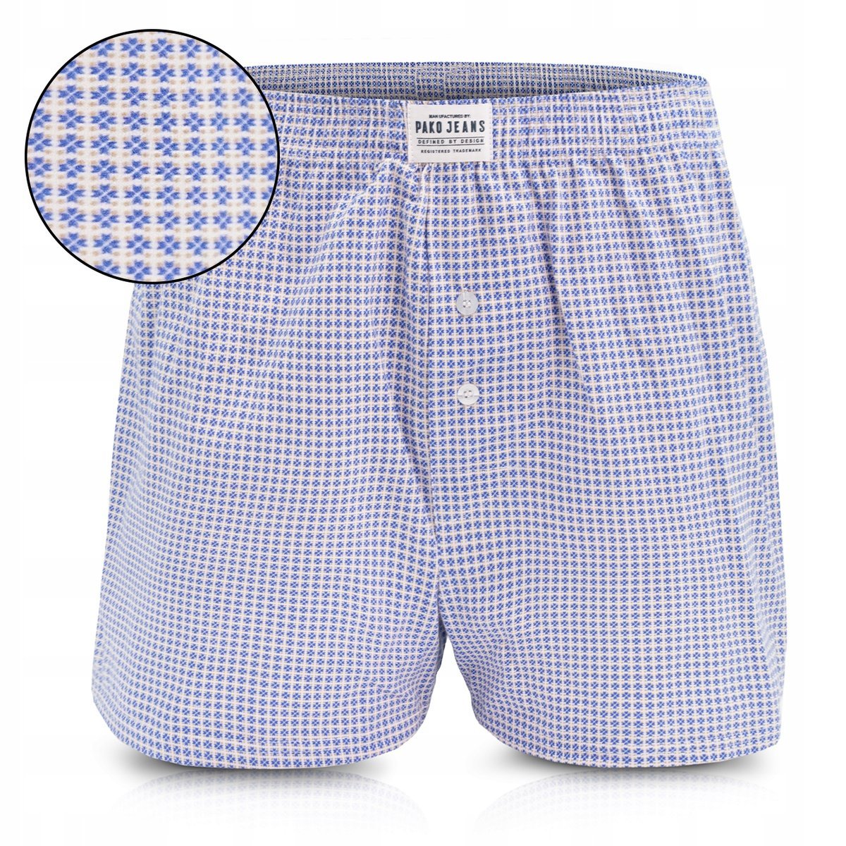 BOKSERKI Luźne Męskie Elastyczne Komfortowe Bawełniana Piżama Pako Jeans