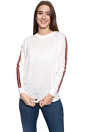 Bluzki damskie - Damski longsleeve Mustang CAMILLA C TAPE S - miniaturka - grafika 1