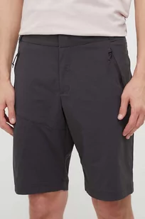 Jack Wolfskin szorty sportowe Glastal męskie kolor czarny - Spodenki męskie - miniaturka - grafika 1