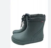 Kalosze damskie - Viking Dziecięce Kalosze Wsuwane Zielone 20 Żcn - miniaturka - grafika 1