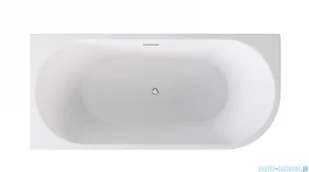 Besco Zoya 170x80cm wanna asymetryczna z obudową lewa + syfon #WAS-170-ZL - Wanny - miniaturka - grafika 5