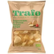 Trafo Chipsy ziemniaczane o smaku śmietankowo - cebulowym 125 g Bio - Chipsy - miniaturka - grafika 1