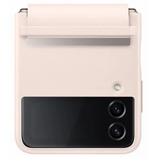Samsung Obudowa dla telefonów komórkowych Galaxy Z Flip 4 Flap Leather EF-VF721LPEGWW Różowy - Etui i futerały do telefonów - miniaturka - grafika 2