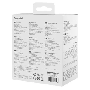 Baseus Adaman2 Powerbank 20000mAh 30W PPAD050001 z wyświetlaczem 2 x USB / 1x USB Typ C Power Delivery Quick Charge SCP czarny - Powerbanki - miniaturka - grafika 11